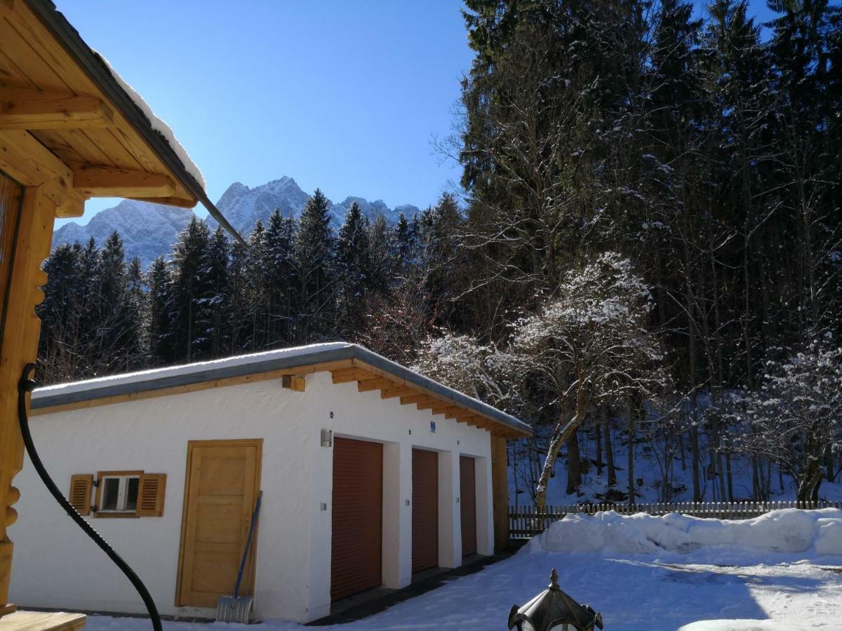 Ferienhaus Badersee Grainau Esterno foto