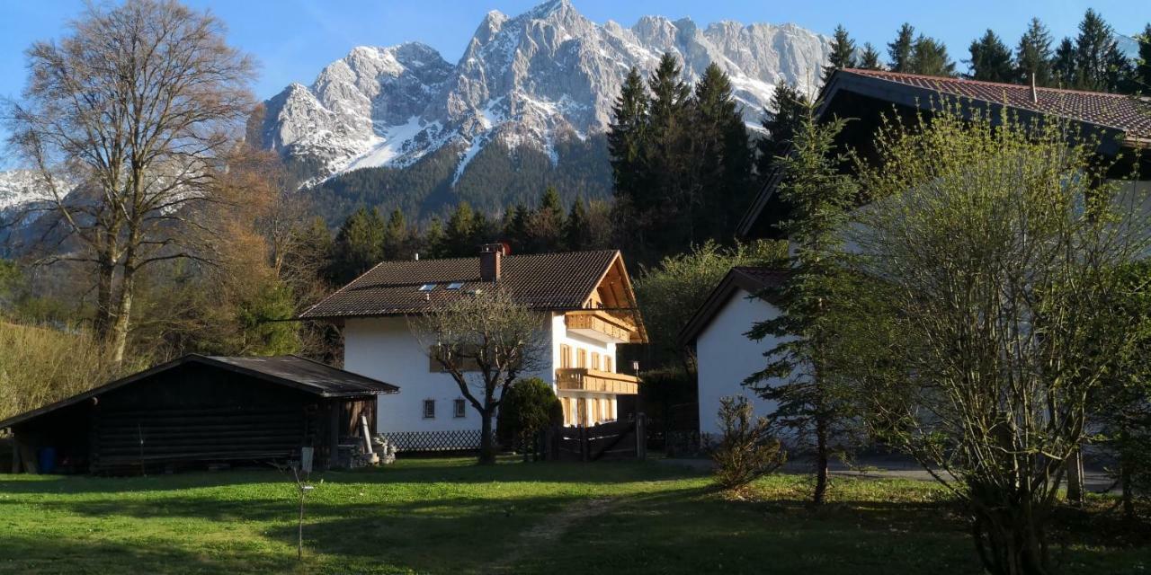 Ferienhaus Badersee Grainau Esterno foto